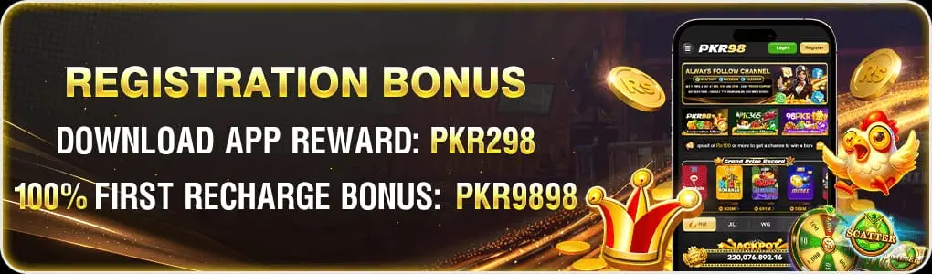 PKR998 Register Bonus